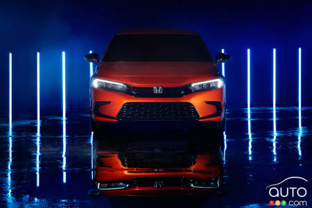 2022 Honda Civic, front